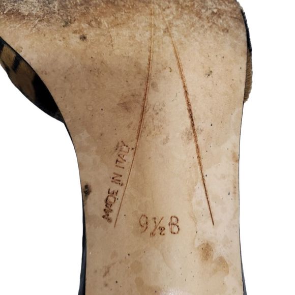 REPOSH Kate Spade Black and Tan Heels - Picture 4 of 7